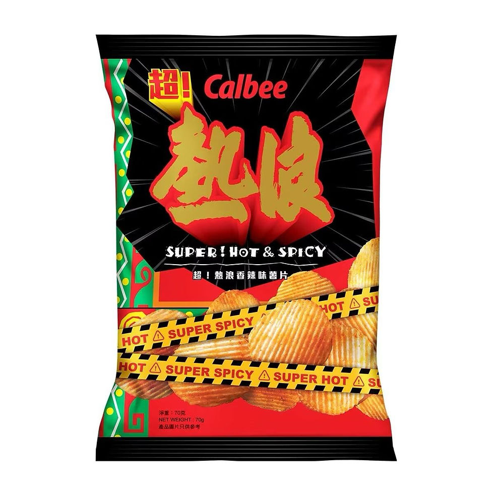 068g卡樂B超熱浪薯片