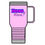 Thumbnail: Boss Bitch Purple Travel Mug 20oz Choose from Several Colors