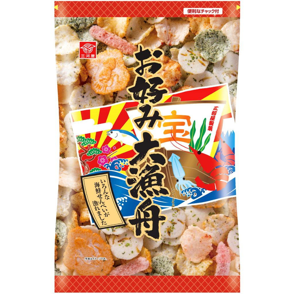 三河屋大漁舟雜錦脆果 160g