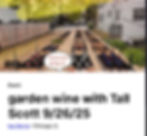 Garden Wine with Tall Scott @ Bar Berria