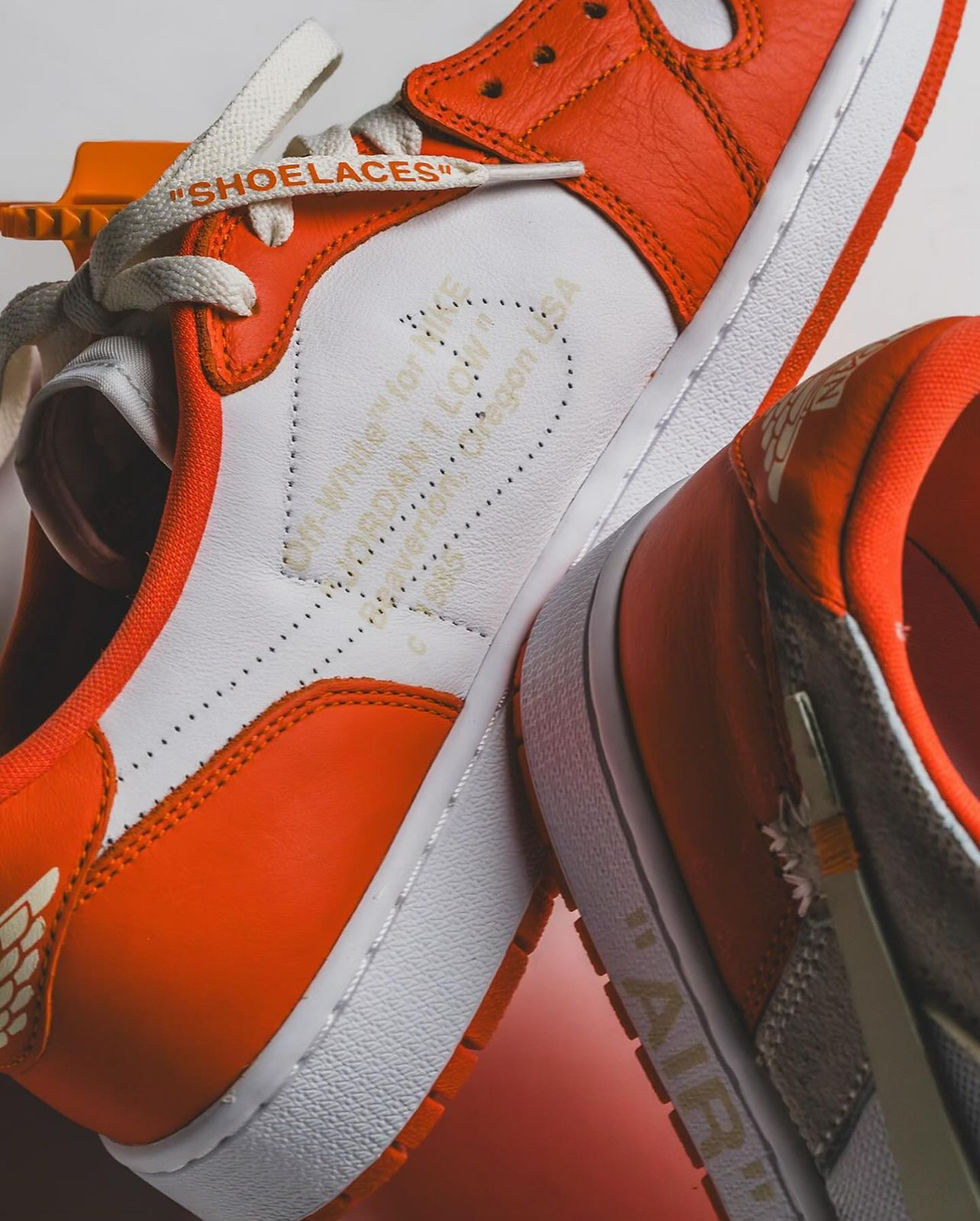 Jordan 1 Low - Starfish Off White | My Site