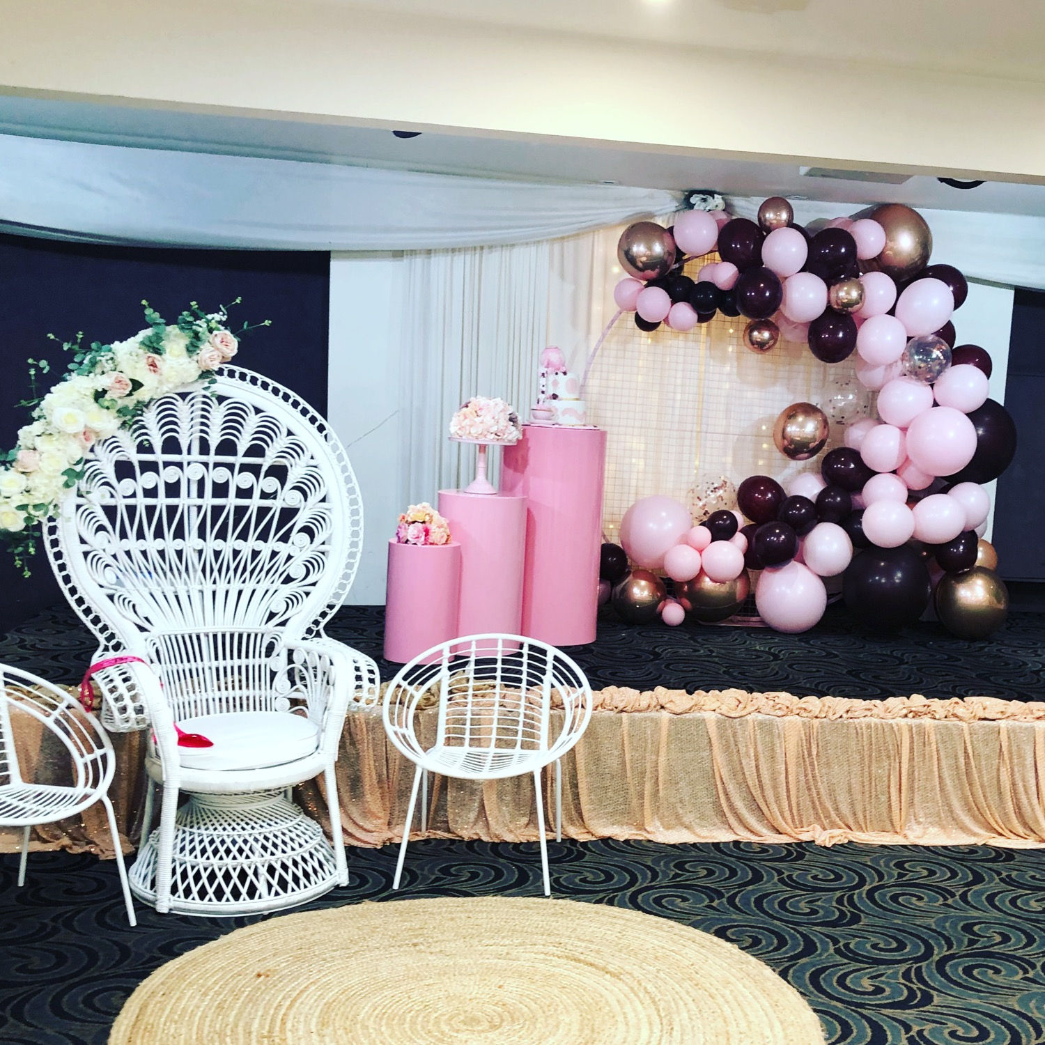 Pink Plinths - Set of 3 