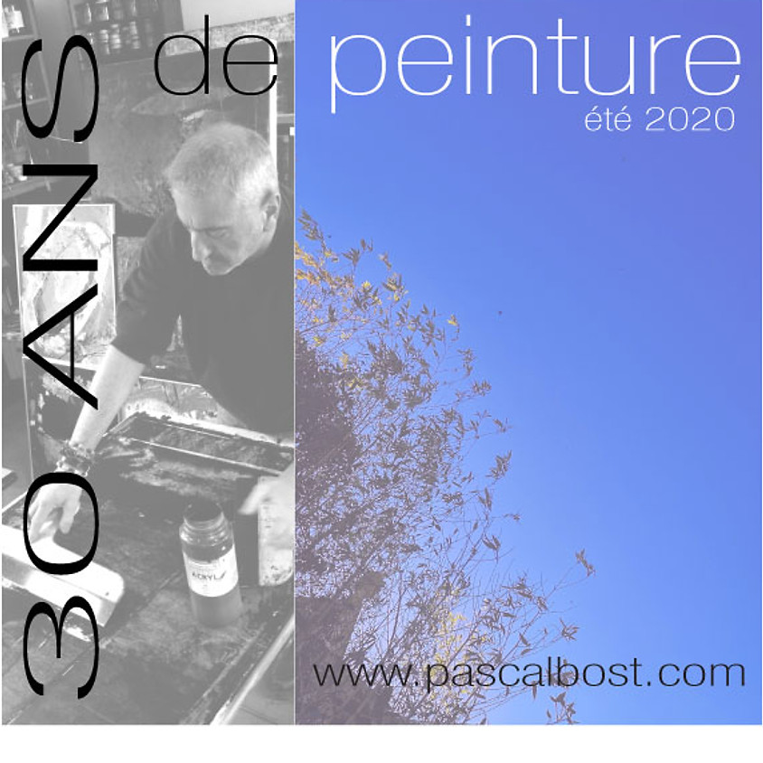 30 ans de peinture avec Pascal BOST, artiste peintre