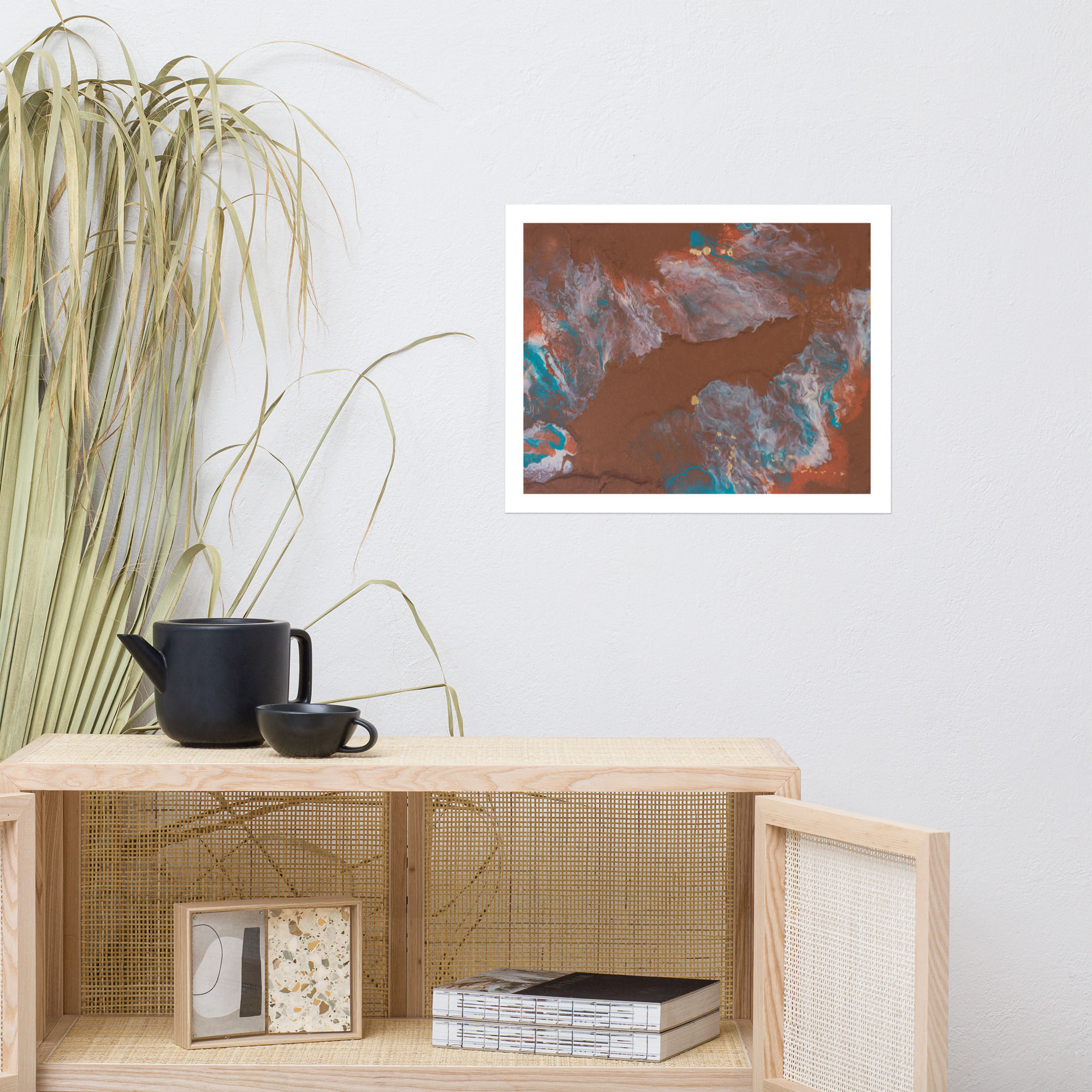 Going with the flow of it- Art Poster