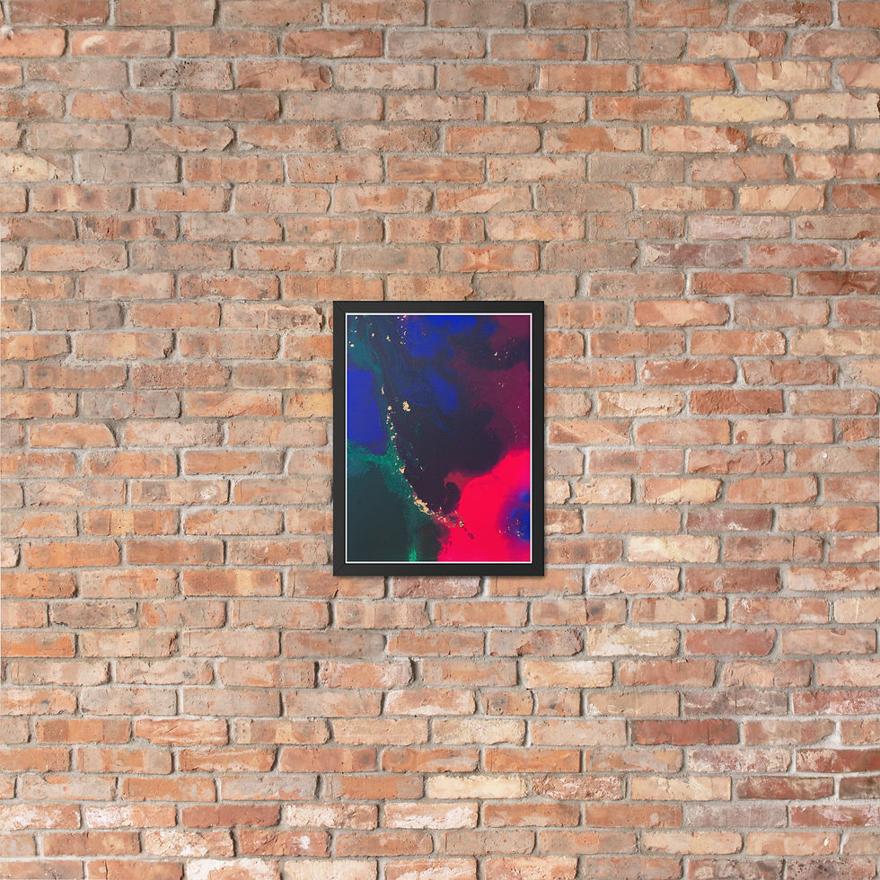 Thumbnail: Inner Shadow- Framed Art Poster