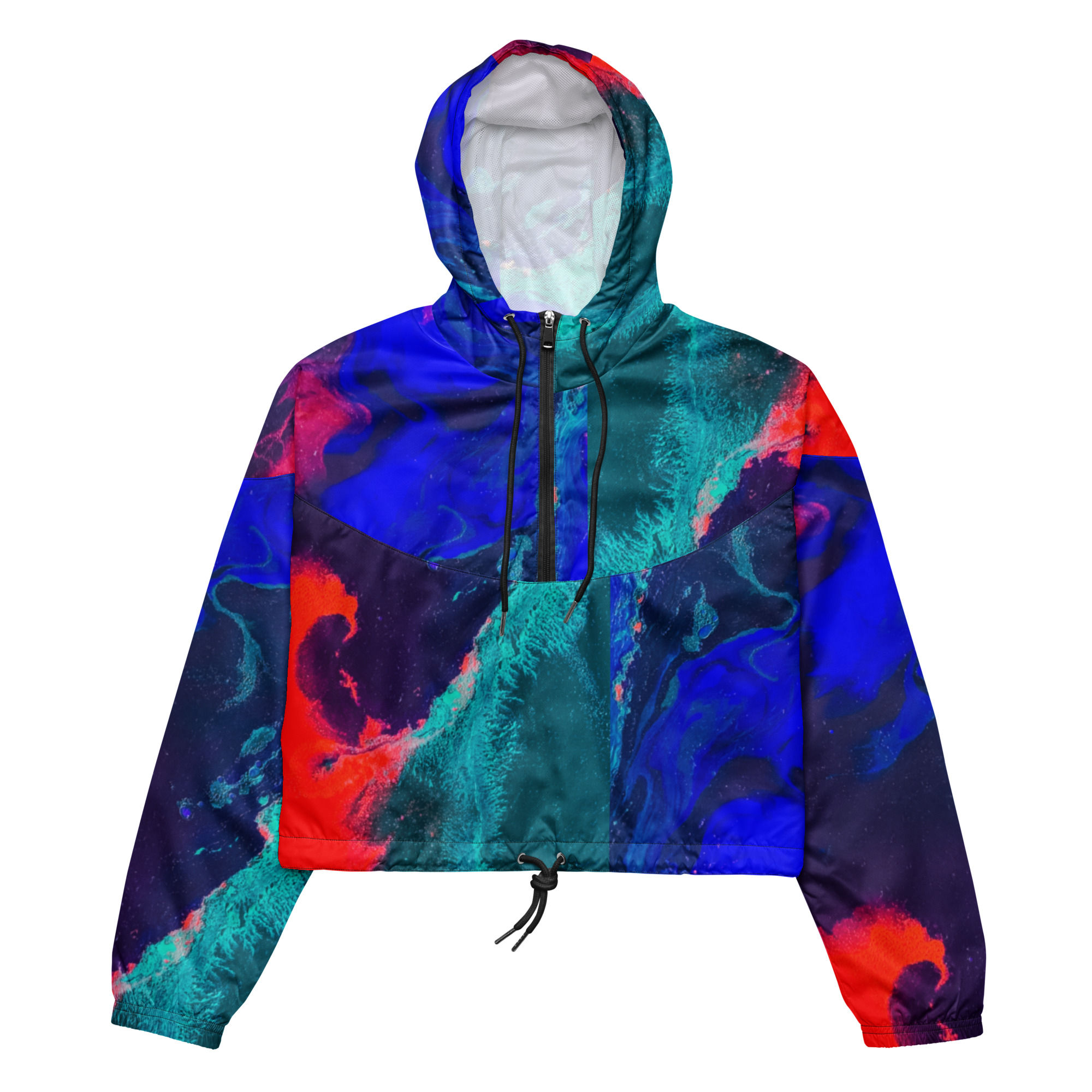 Inner Peace Cropped Windbreaker