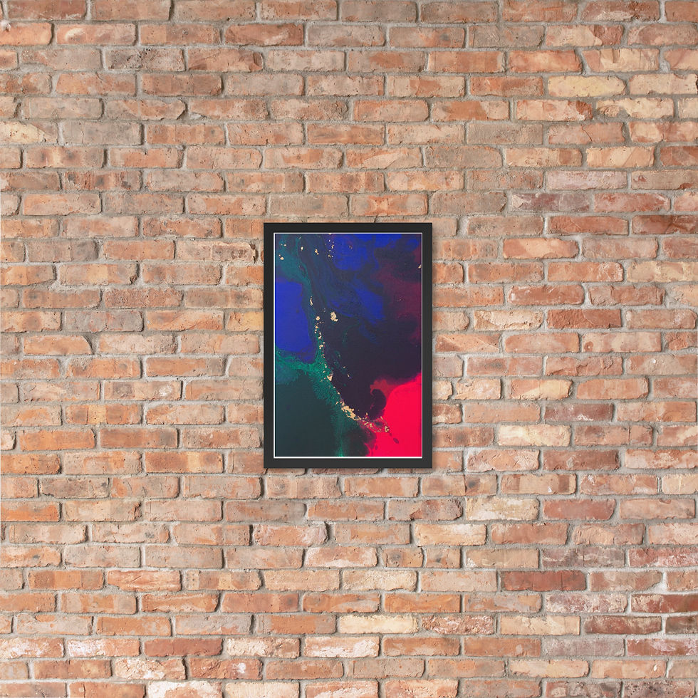 Thumbnail: Inner Shadow- Framed Art Poster