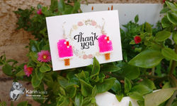 Ice cream earrings Hama beads