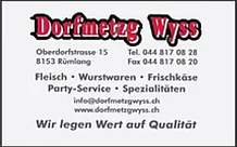 Dorfmetzg Wyss Rümlang