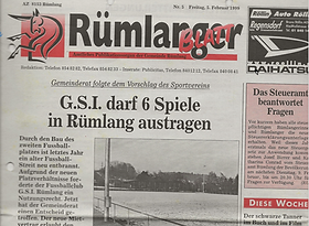 Al Rausche Rümlang News Archiv | G.S.I. Ruemlang 1964