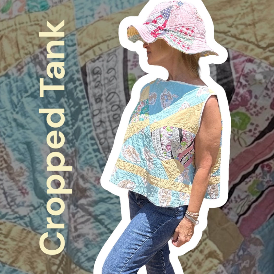 Boatneck Cropped Tank