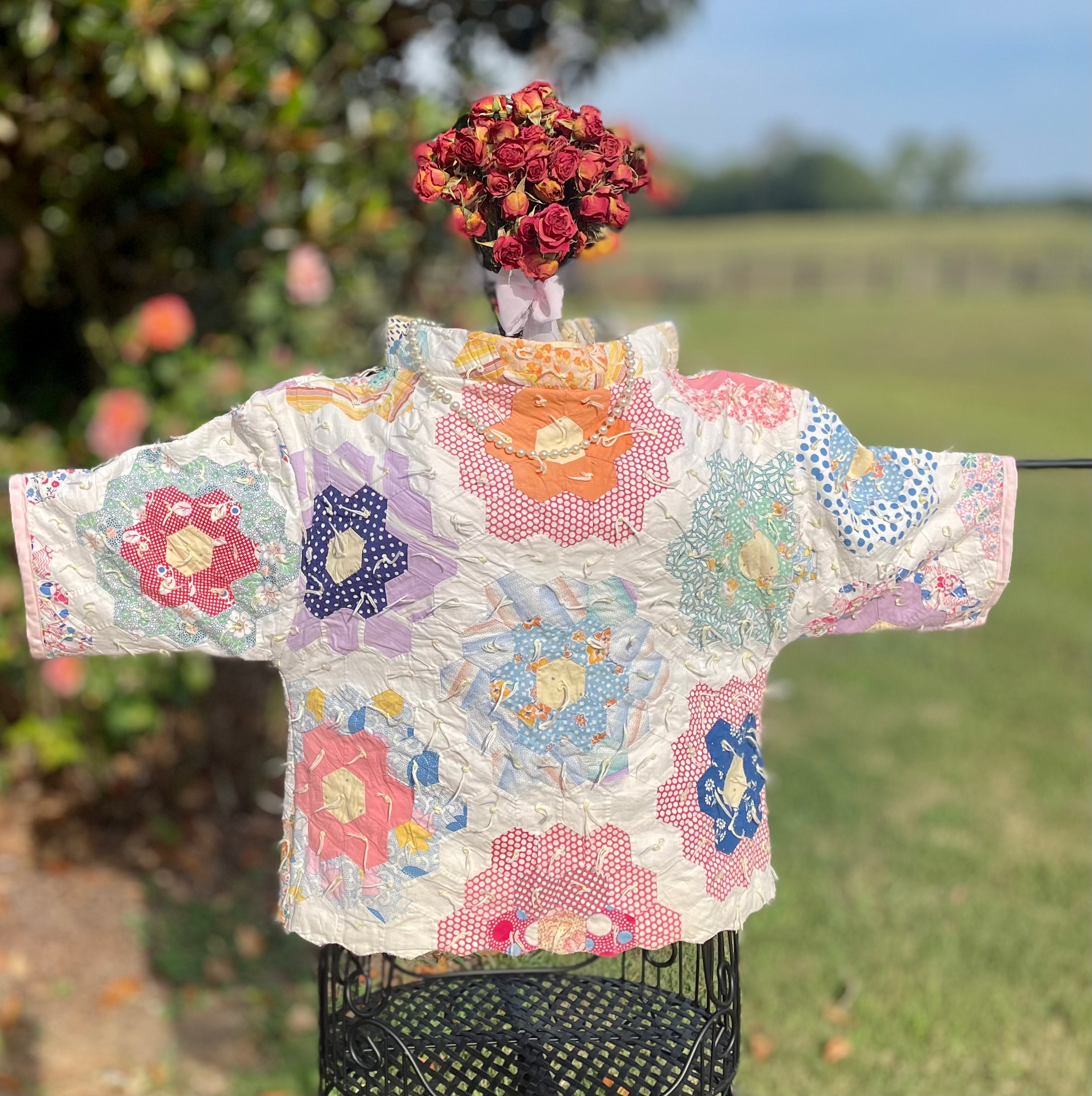 Cropped Tunic Jackie-O Collar