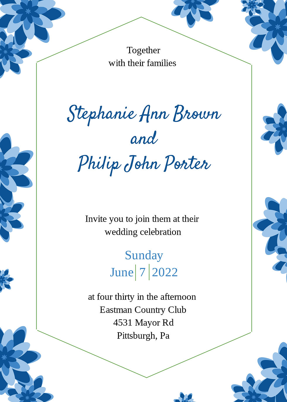 Wedding Invitation Template
