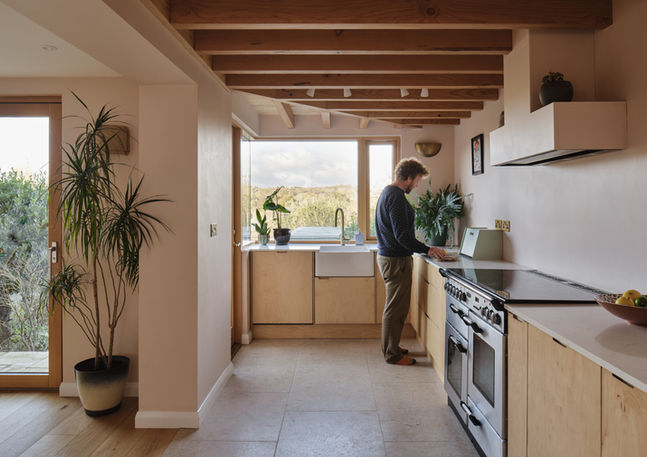 Timber clad extension
