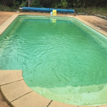 Unmaintained Green Pool