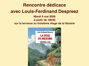 Rencontre dédicace avec Louis-Ferdinand Despreez