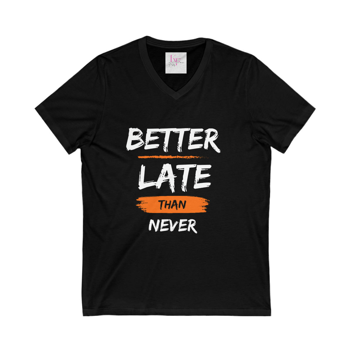 Unisex Jersey Short Sleeve V-Neck Tee