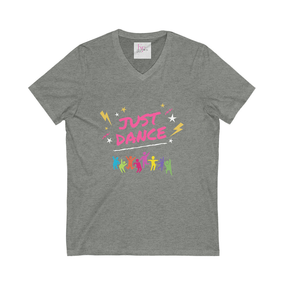 Thumbnail: Unisex Jersey Short Sleeve V-Neck Tee