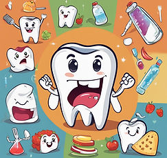 tooth Activities to learn good and bad food and moort about tooth health,tooth coloring.jpg
