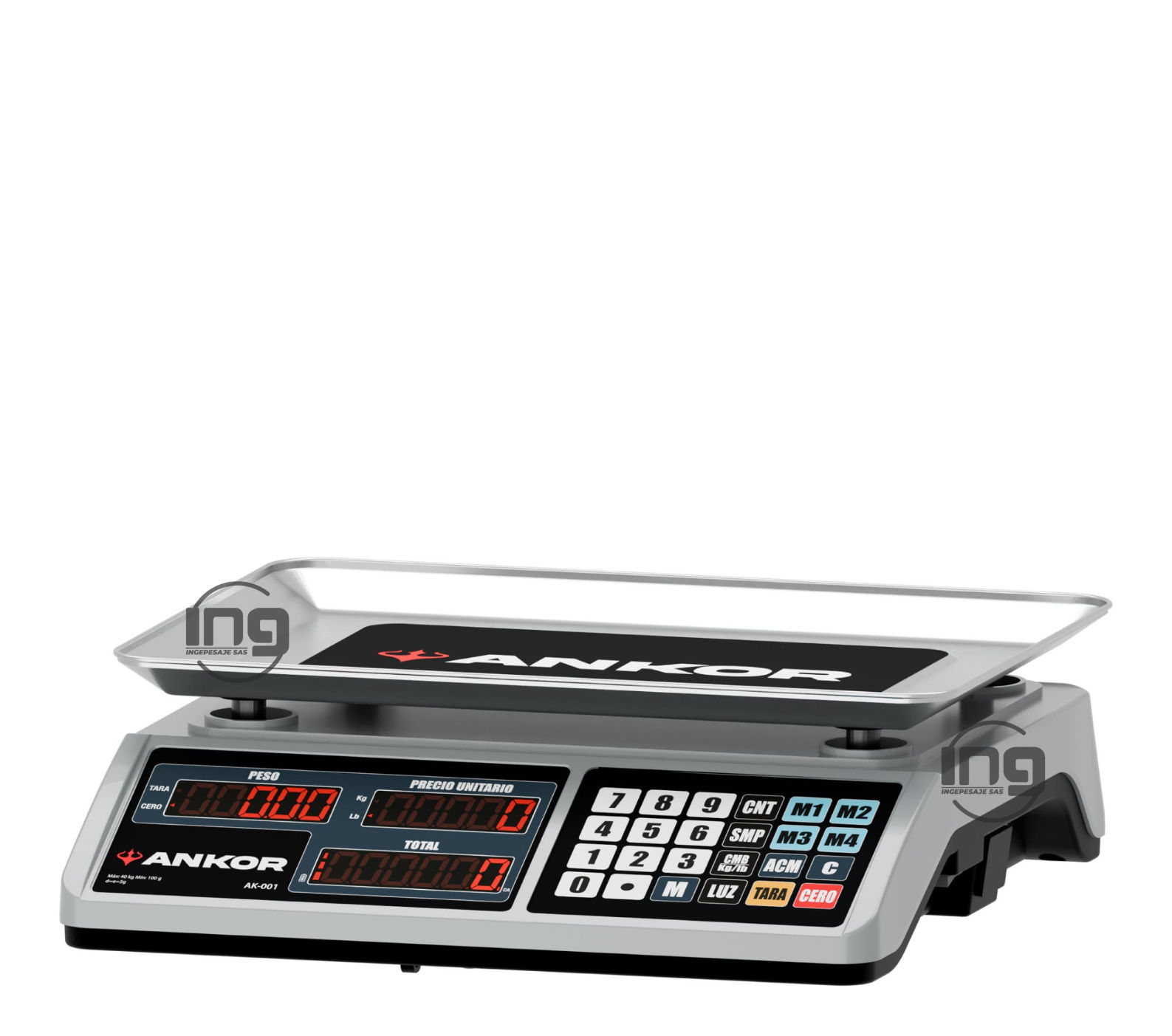 BALANZA LIQUIDADORA ANKOR DE 30KG