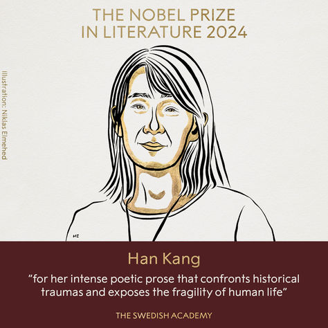 Han Kang, Premio Nobel de Literatura 2024