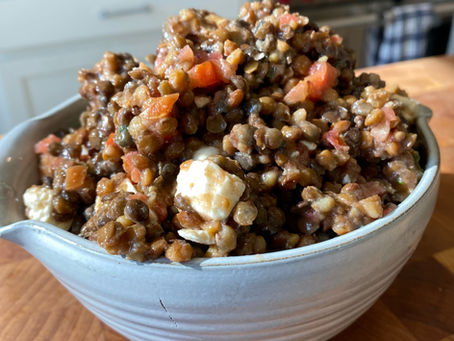 3 Ingredient TJ's Lentil Dip OR Salad