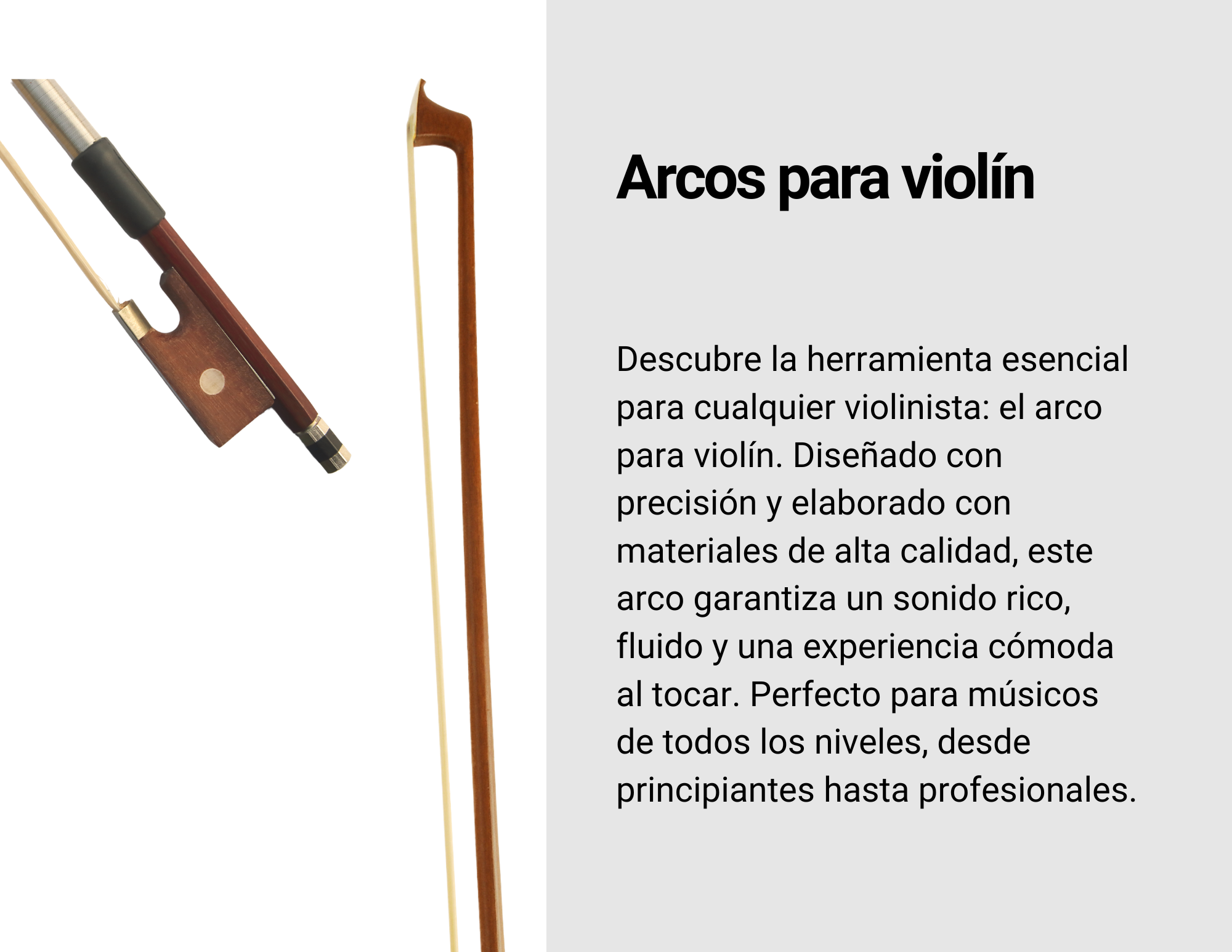 Arco para violín