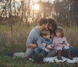 Happy Family Outdoors
