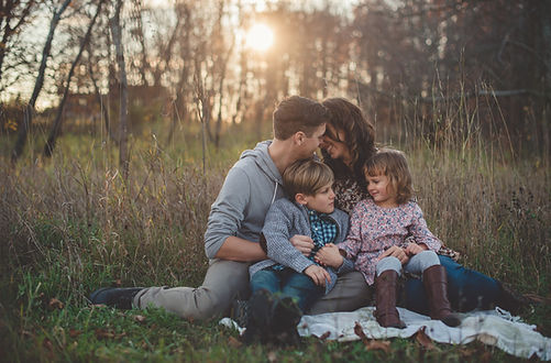 Happy Family Outdoors