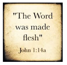 Jesus Christ is the word