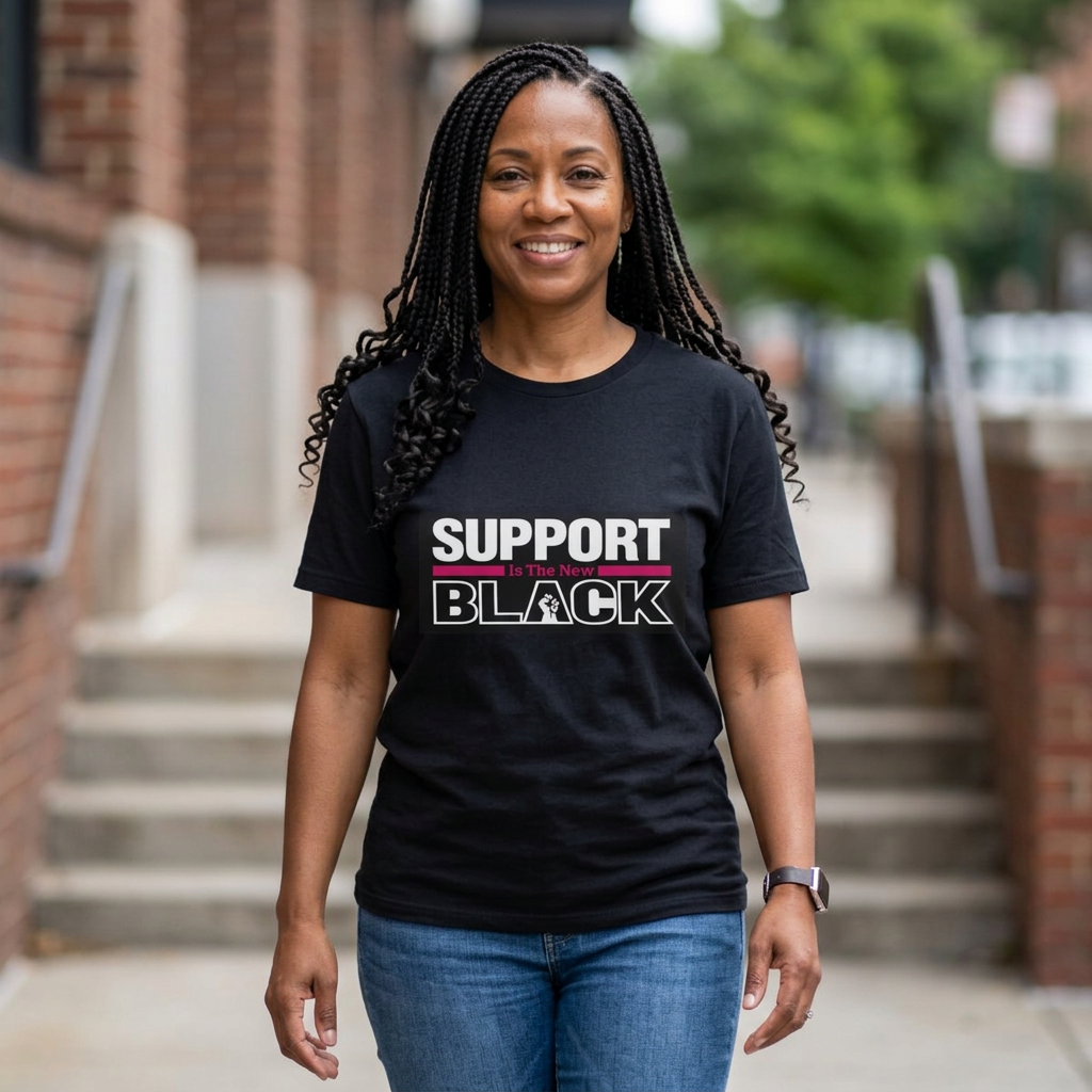 Support Is the New Black™ Tee
