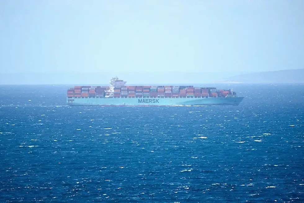 Nessuna nave container della Maersk è transitata nelle ultime ore via Stretto di Hormuz