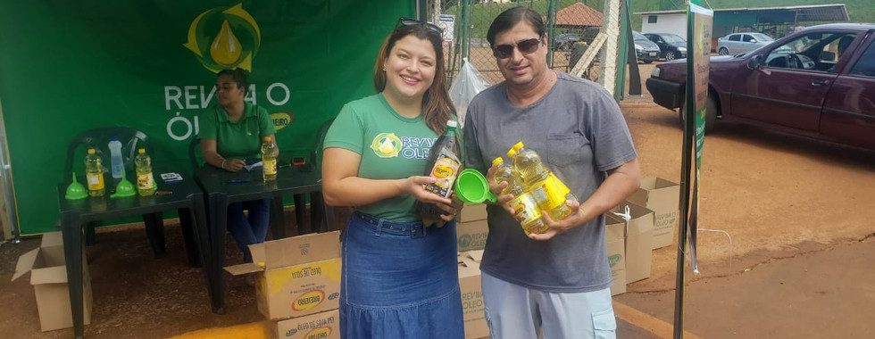Parceria com a Brejeiro e a troca de óleo usado