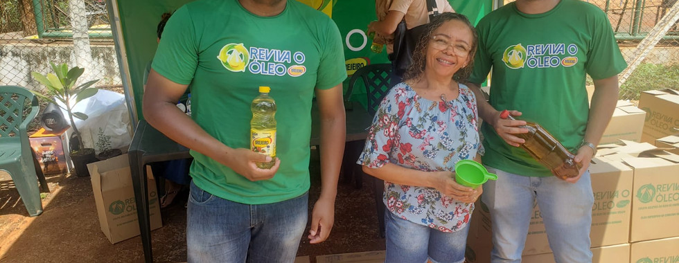 Parceria com a Brejeiro e a troca de óleo usado