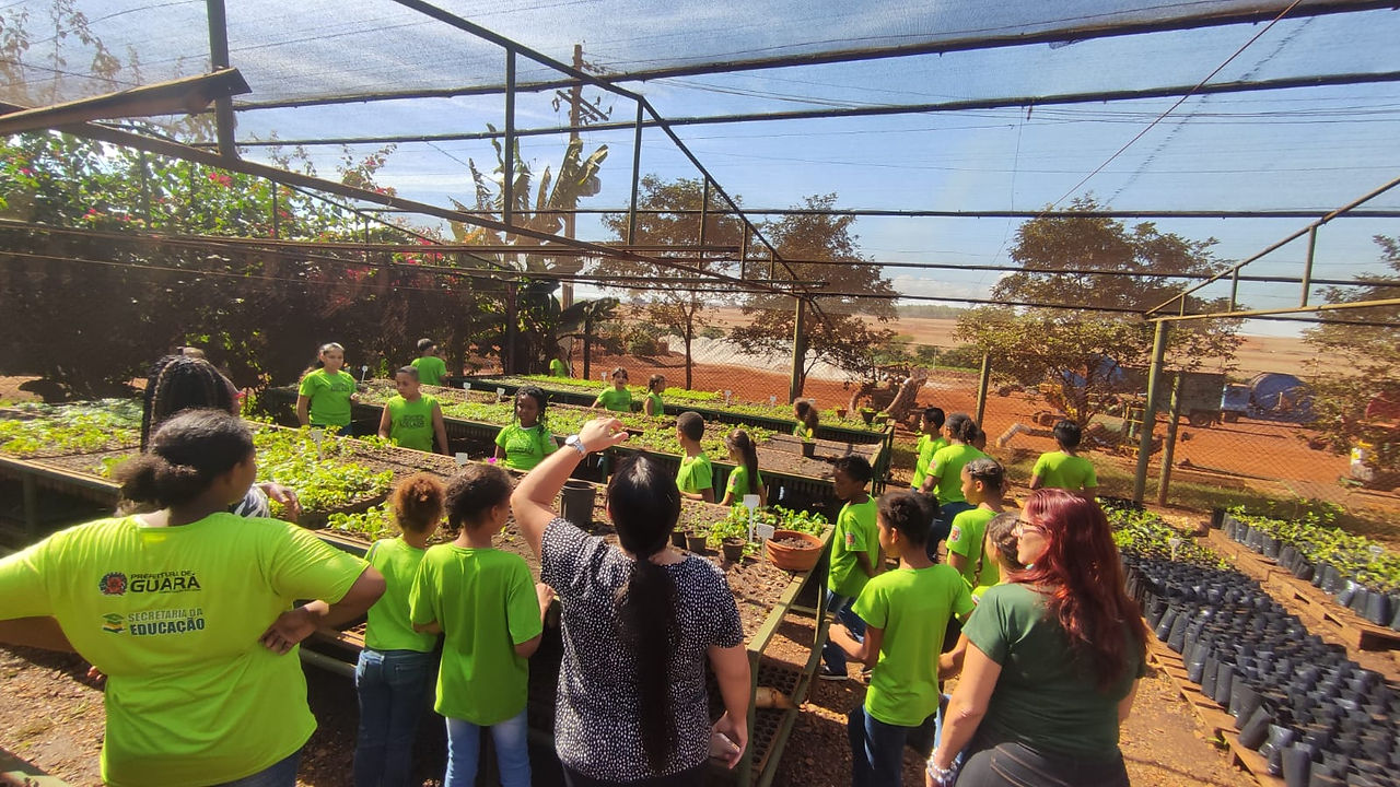 Visita ao Viveiro Florestal promove educação ambiental