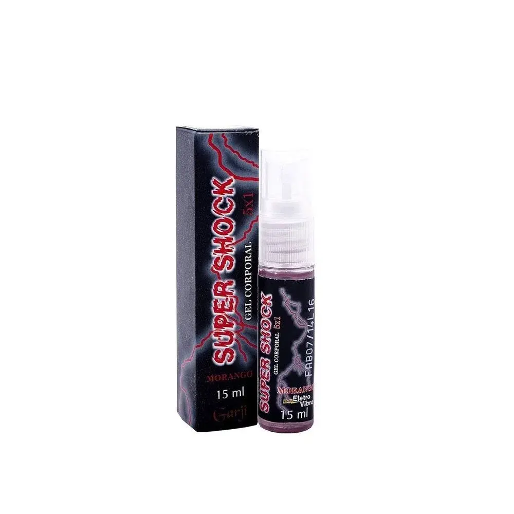 GEL CORPORAL ELETRIZANTE SUPER SHOCK 15ML GARJI