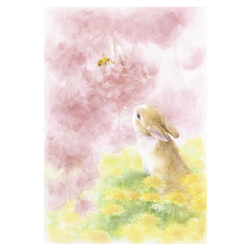 Stand by the flowers