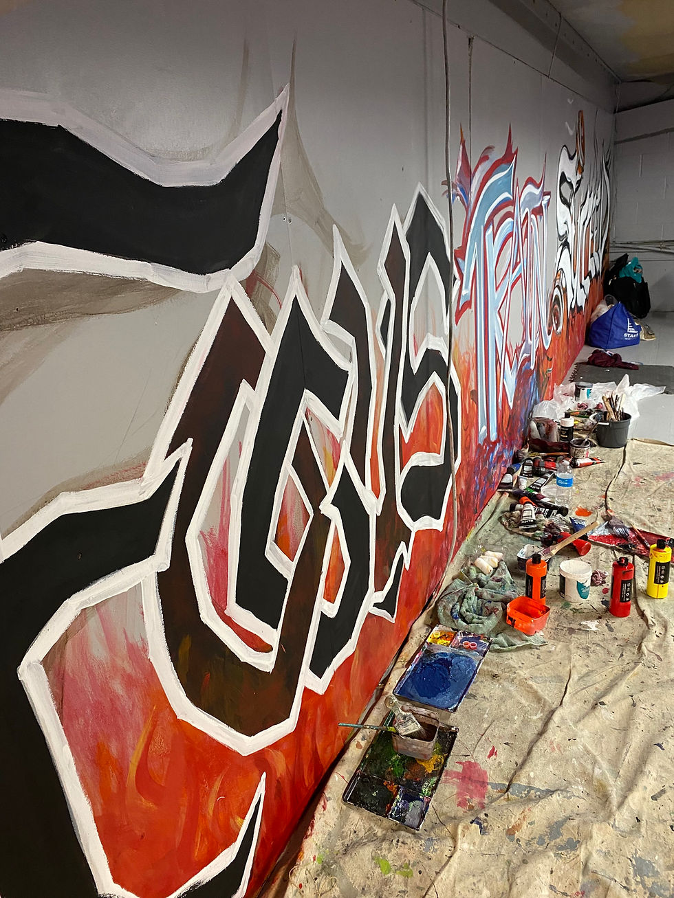 Thumbnail: Custom Mural Application- base rate per hour