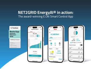 NET2GRID EnergyAI® in action: The award-winning E.ON Smart Control App