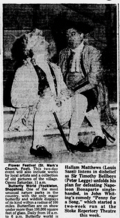 Penny For A Song 1984