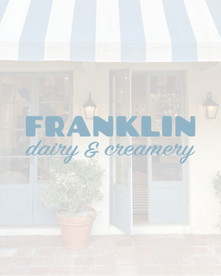 Franklin Dairy & Creamery Branding