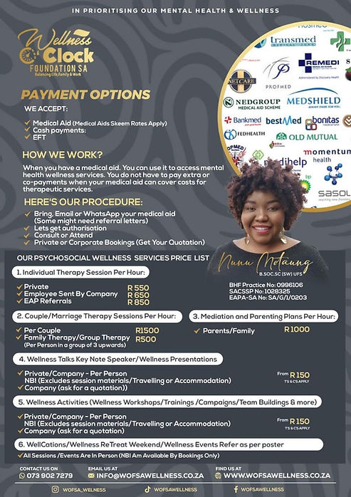 payment options