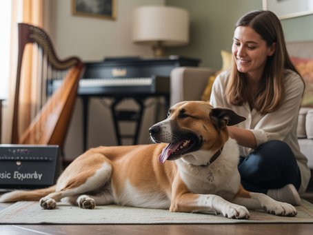 Musicoterapia canina em Loures: reduzir ansiedade através da música