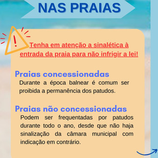 Praias Concessionadas Pet Friendly