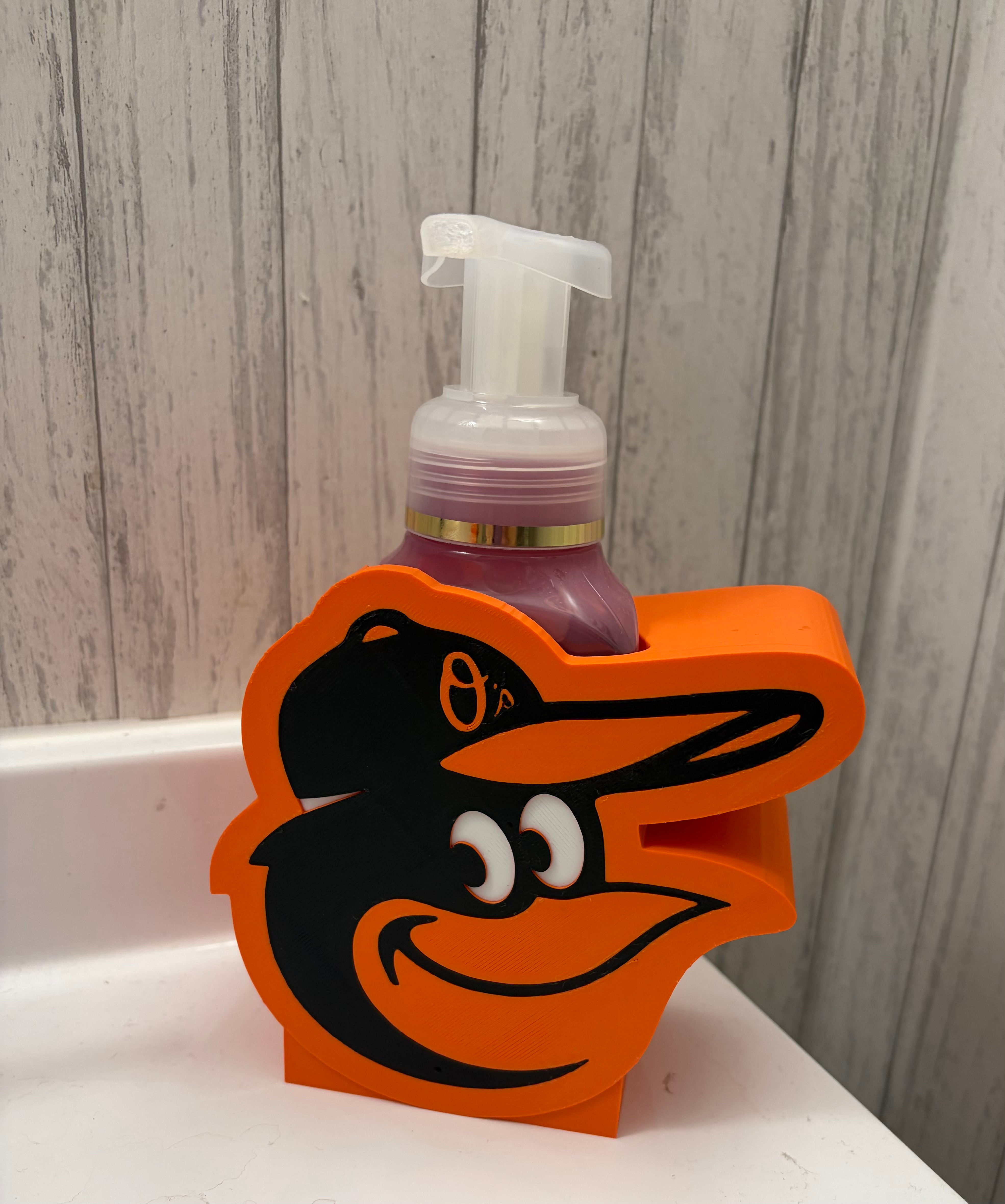 Baltimore O's Bath and Body Works with soap