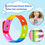 Thumbnail: 16 PCS Adjustable Silicone Wristbands
