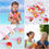Thumbnail: 60Pcs Ice Cream Party Favors Birthday Supplies Reusable Ice Cream Straws Keychai
