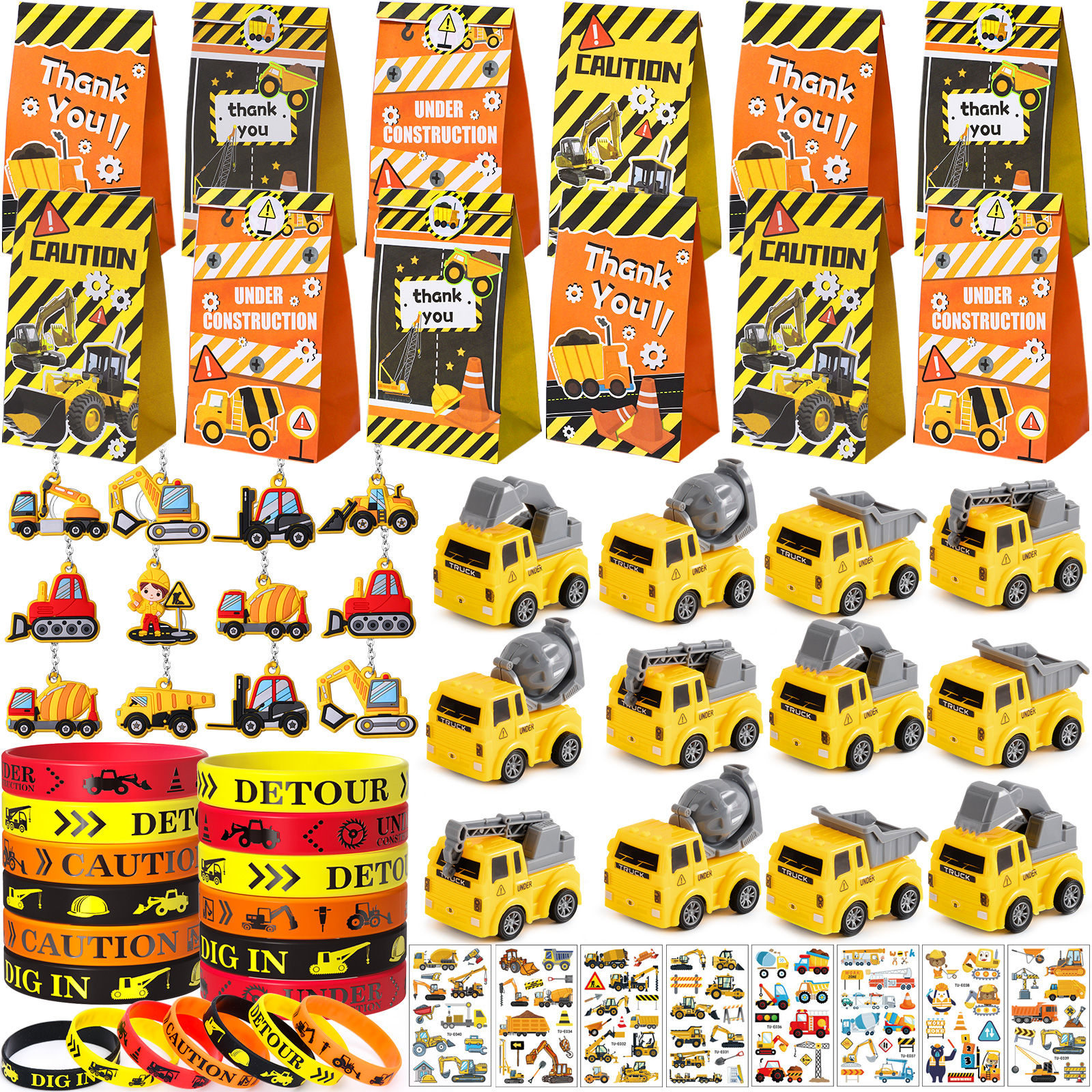 Winrayk Construction Party Favors Construction Birthday Party Supplies