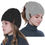 Thumbnail: Latocos Women’s Ponytail Beanie Hat Cable Knit Beanie Tail Warm Winter Hat Thick