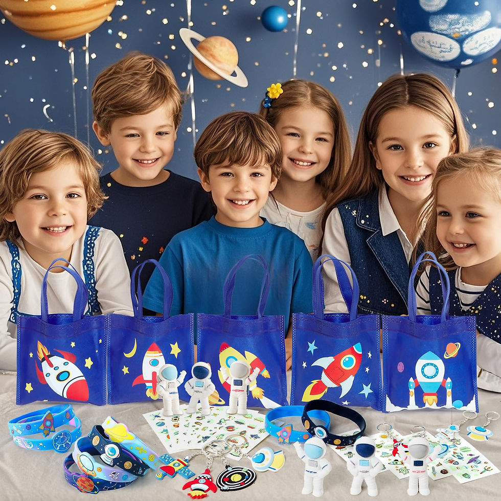 Thumbnail: Space Party Bag Fillers for Kids Space Toys, Party Bags Kids' Party Favours